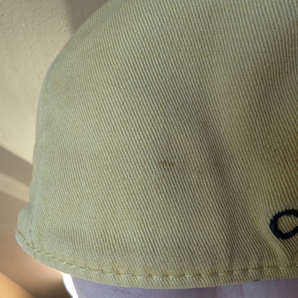 Daniel Cremieux Mustard Cap with Dog Embroidery - Picture 6 of 15